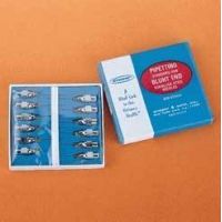 Popper Laboratory Pipetting Needles, Popper Sons 7933 Standard Hub With 304 Stainless Steel Tubing, Pack of 12