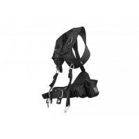 PortaBrace AH-3 Audio Harness with Memory Foam and Belt - Black