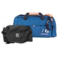 PortaBrace CS-DV4 Large Compact HD Camera Case 21x8x10 with Quick Slick Mini camera cover