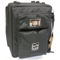 PortaBrace Modular Backpack Camera Case 18x12x6 - with Removable 2-Pocket Module
