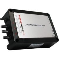 Powermania Battery Charger, Turbo V2, 12/24/36V 20A, 3 Bk