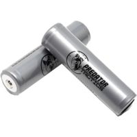 Predator Tactics 18650 Rechargeable Batteries, 2 Pack
