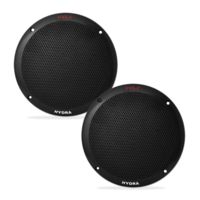 Pyle 6.5in 2-Way Dual Cone Marine Speakers, 400W