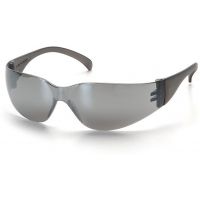 Pyramex 4100 Series Safety Glasses - Silver Mirror-Hardcoated Lens, Silver Mirror Frame