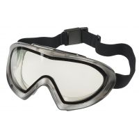Pyramex Capstone Goggles w/ Gray Direct/Indirect Frame and Clear Lens