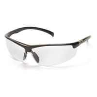 Pyramex Forum Safety Glasses - Black Frame/Clear Lens