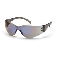 Pyramex Intruder Safety Eye Wear - Blue Mirror Frame and Blue Mirror Lens