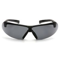 Pyramex Onix Safety Glasses - Gray Lens, Black Frame