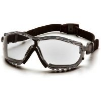 Pyramex V2G Safety Glasses - Clear Anti-Fog Lens, Real Tree HW Frame