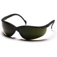 Pyramex Venture II Safety Glasses - 3.0 IR Filter Lens, Black Frame