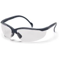 Pyramex Venture II Safety Glasses - Clear Lens, Slate Gray Frame