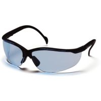 Pyramex Venture II Safety Glasses - Infinity Blue Lens, Black Frame