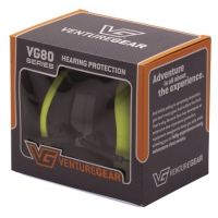 Pyramex VentureGear Ear Muffs NRR 26db Hi-Viz Lime Green Boxed