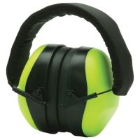 Pyramex VentureGear Ear Muffs NRR 26db Hi-Viz Lime Green Clampacked