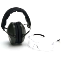 Pyramex VGCOMBO310 Low-Profile Combo Kit Scratch Resistant Clear Lens &amp; Frame W