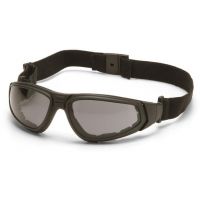 Pyramex XSG Safety Glasses - Gray Anti-Fog Lens, Black Frame