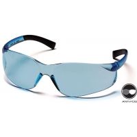 Pyramex Ztek Safety Glasses - Infinity Blue Anti-Fog Lens, Infinity Blue Frame