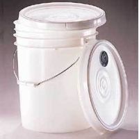 Qorpak Pails and Lids, High-Density Polyethylene, Qorpak PLA-07597 Lids Ez Tear, Case of 48