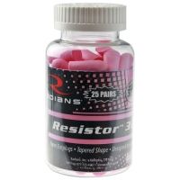 Radians Disposable Foam Earplugs Pink 25 Pair Uncorded Resealable Jar FP70P/25