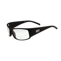 Radians M&amp;P MP101 Shooting Glasses Clear Lens Black Full Frame MP101-11C