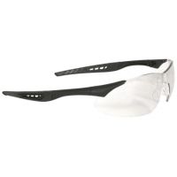Radians Rock X-Treme Anti-Fog Shooting Glasses Clear Lens Black Frame RK1-11CS