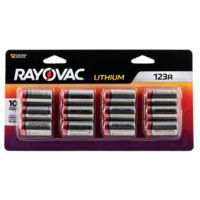 RAY RL123A-12G 3V LITH BTRY #CR123 12PK RL123A12G