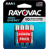 Rayovac HIGH ENERGY Alkaline 1.5 Volts Batteries