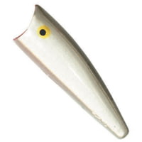 Rebel Lures Rebel P60G1 Pop-R Topwater Bait, 2 1/2in, 1/4 oz, Floating