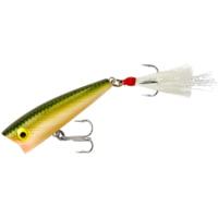 Rebel Lures Rebel Teeny Pop-R Topwater Bait, 2in, 1/8oz, Floating