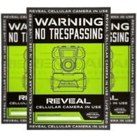 Reveal by Tactacam No Trespassing Sign