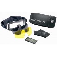 Revision Military Eyewear Wolfspider Goggle - Deluxe Kit with Clear, Solar and HC Yellow lenses