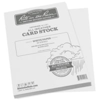 Rite in the Rain All-weather Card Stock Paper 8.5 X 11, 80 White Sheets, 100 Paper