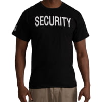 Rothco 2-Sided Security T-Shirt w/US Flag On Sleeve - Men's