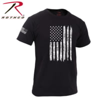 Rothco Distressed US Flag Athletic Fit T-Shirt - Boy's