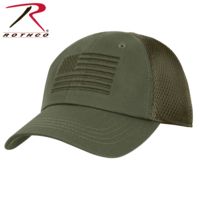 Rothco Multicam Tactical Mesh Back Cap With Embroidered US Flag