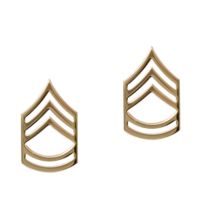 Rothco Sergeant First Class Polished Insignia Pin