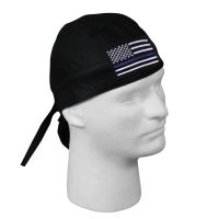 Rothco Thin Blue Line Flag Headwrap