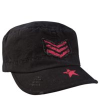 Rothco Women's Vintage Stripes &amp; Stars Adjustable Fatigues Cap