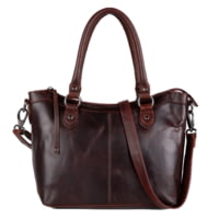Rounded Concealed Carry Sadie Leather Satchel By Lady Conceal 1FD2B007