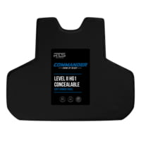 RTS Tactical Concealable Panel Commander Level IIA HG1 Barrday Kevlar Armor Plate