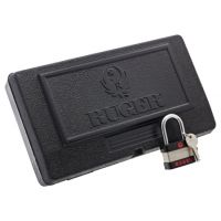 Ruger Black Rimfire Plastic Case For Rimfire Pistols Not For SR22 Black 90443R