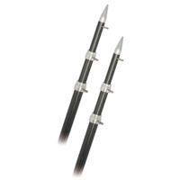 RUPP Marine 15ft Telescopic Carbon Fiber Outrigger Poles 1.5in