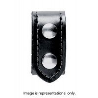 Safariland 655 Belt Keeper Heavy Duty, Plain Black w/Black Plastic Snap