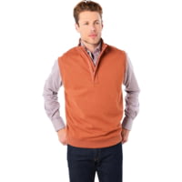 Saint Bernard 1/4 Zip Covered Placket Vest - Men's