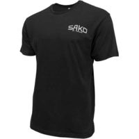 Sako T-shirt W/old Skool Logo Medium Army Black