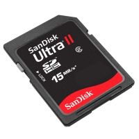 SanDisk Ultra II Secure Digital High Capacity High Performance Memory Cards SDSDH002GA11/SDSDRH016GA11