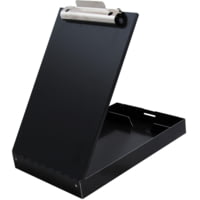 Saunders Redi-rite Recycled Aluminum Storage Clipboard - Letter Size - Black