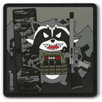 Savior Equipment Morale Patch w/Raccoon