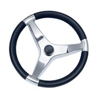 Schmitt &amp; Ongaro Marine Evo Pro 316 Cast Stainless Steel Steering Wheel