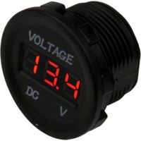 Sea-Dog Round Voltage Meter